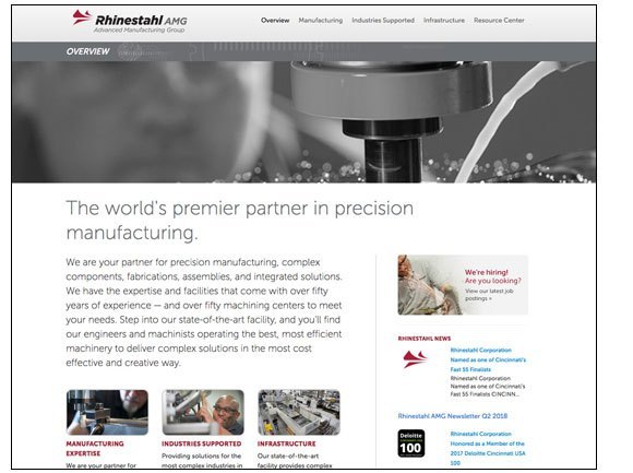 Homepage-Design